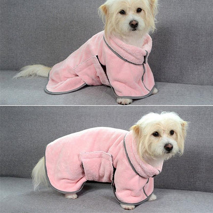 Quick-Drying Microfiber Pet Towel - Dog & Cat Bath Towel