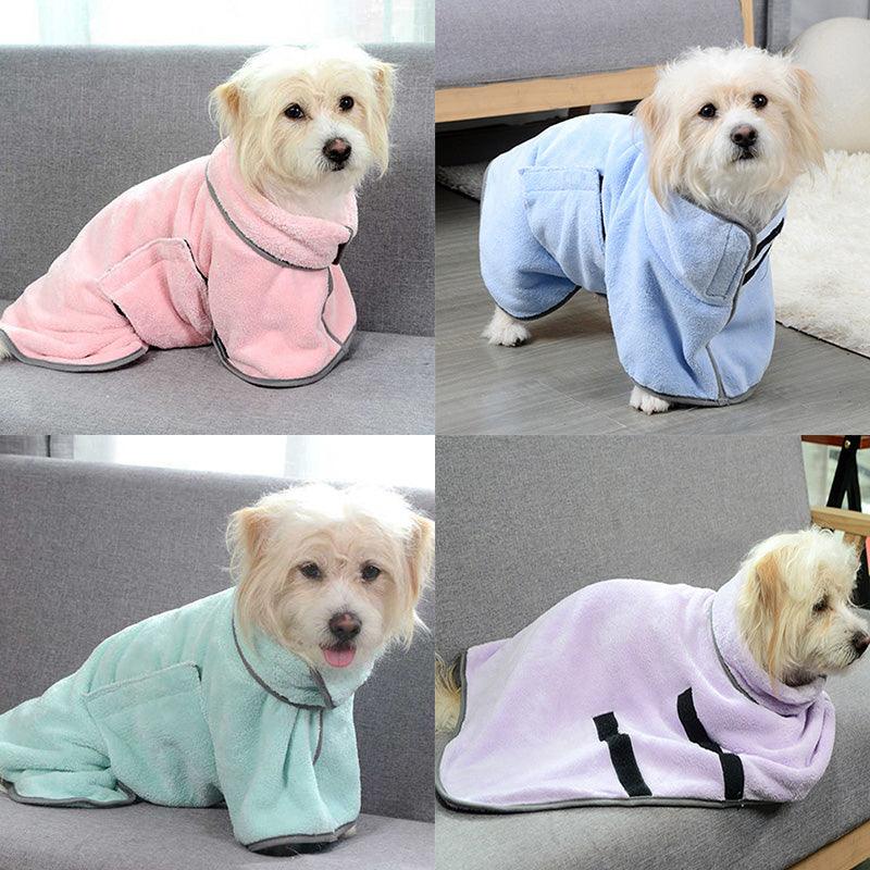 Quick-Drying Microfiber Pet Towel - Dog & Cat Bath Towel