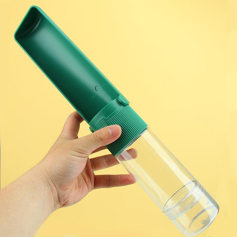 Portable Pet Water Bottle & Travel Bowl for Dogs & Cats