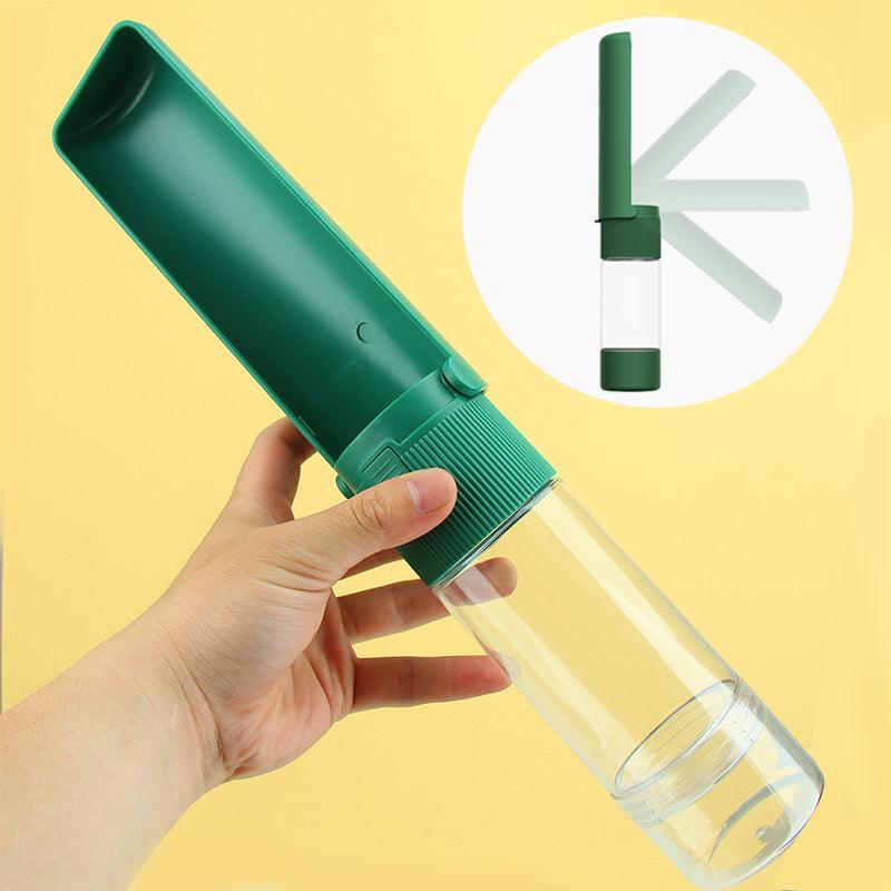 Portable Pet Water Bottle & Travel Bowl for Dogs & Cats